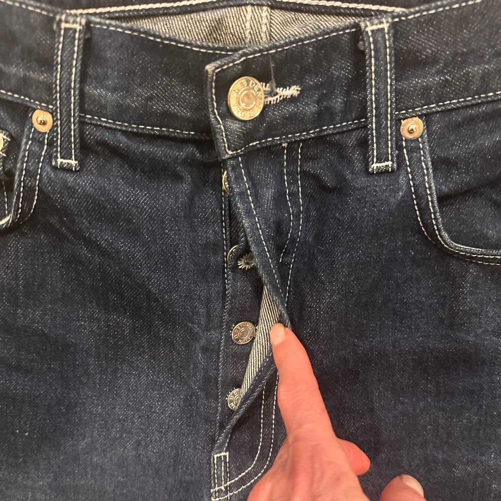 EB Denim High Rose Straight, Midnight, 28 - Picture 10 of 15